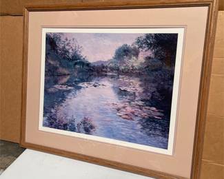Lynn Gertenbach Monet's Pond Framed Print (2/6)