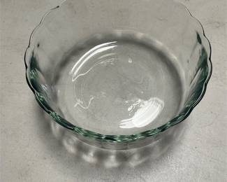 Anchor Hocking Moments Clear Glass Serving Bowl (4/5)