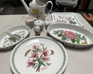 Portmeirion Botanic Garden Serving Bowls, Platter & Tray (5/6)