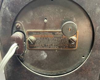 Warren Telechron Cathedral Bakelite Electric Mantel Clock (3/5)