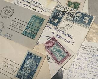 Vintage Worldwide Stamps, Postcards & First Day Covers (3/5)