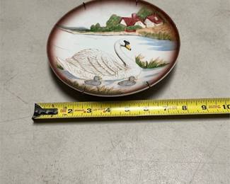 Homco No. 1429 Swan and Cygnets Relief Wall Plate (6/6)