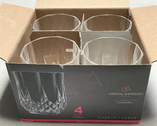 Cristal d’Arques Longchamp Crystal Double Old Fashioned Glasses (2/5)