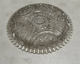 Anchor Hocking Stars & Bars Glass Relish Tray (3/5)