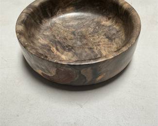 Buckeye Burl Wood Bowl Signed Don Walker (2/6)