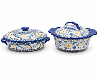 Sterling Home La Dolce Vita Covered Casserole Dishes