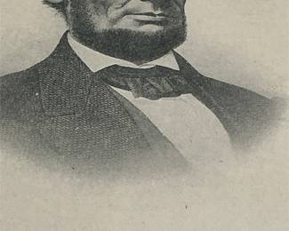 Framed Abraham Lincoln Portrait Print (4/5)