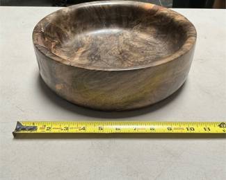 Buckeye Burl Wood Bowl Signed Don Walker (6/6)