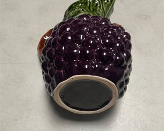 Olfaire Majolica Grape Cluster Pitcher (3/5)