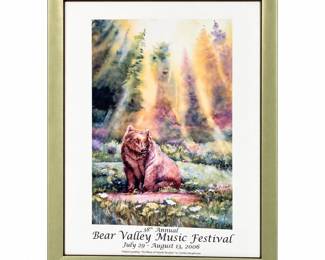 Bear Valley Music Festival 2006 Poster