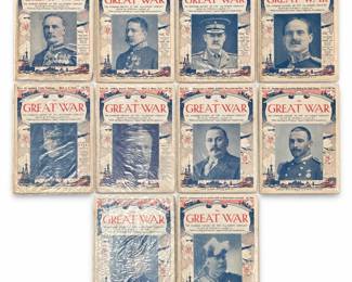 The Amalgamated Press The Great War Magazine Lot