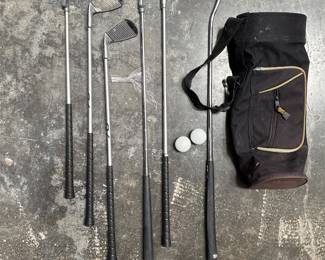 Junior Golf Club Assortment with Carry Bag (2/2)