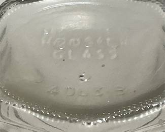 Hoosier Glass 4063-B Clear Glass Bud Vase (4/6)