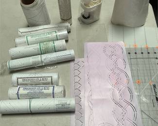 Triangles on a Roll Quilting Papers, Stencils & Ruler (2/5)