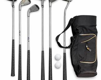 Junior Golf Club Assortment with Carry Bag
