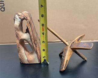 Picture Sandstone Sculpture & Wooden Turkish Drop Spindle (4/4)