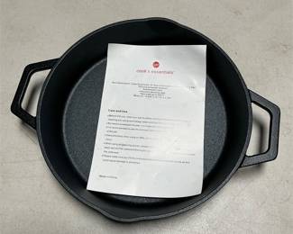 Cook’s Essentials 10-Inch Nonstick Cast Iron Everyday Fry Pan (4/5)