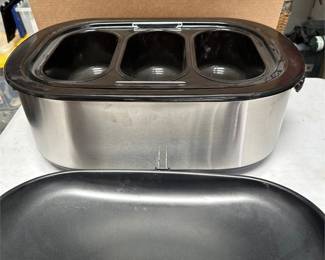 Doral Designs Electric Roaster Oven with Buffet Insert (3/3)