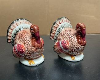 Ceramic Turkey Salt and Pepper Shakers (2/6)