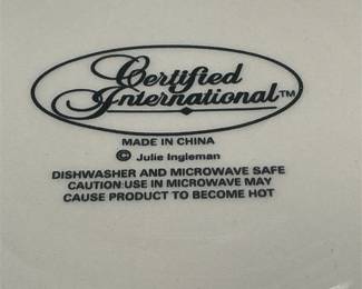 Certified International Guadalupe Dinner and Salad Plates (4/6)