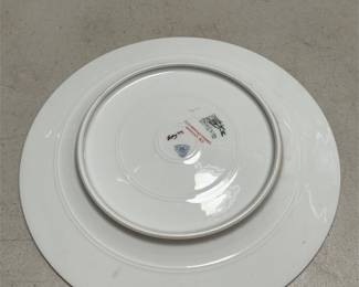 Charles Martin Limoges Hand-Painted Floral Plate (3/6)