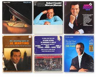 Roberta Flack, Robert Goulet & Other Vinyl LP Albums