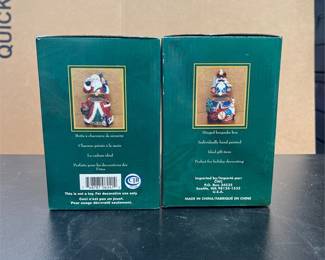 Traditions Santa & Nutcracker Porcelain Keepsake Boxes (3/5)