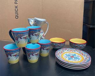 Euro Ceramica Zanzibar Tableware & Sangria Pitcher (2/6)