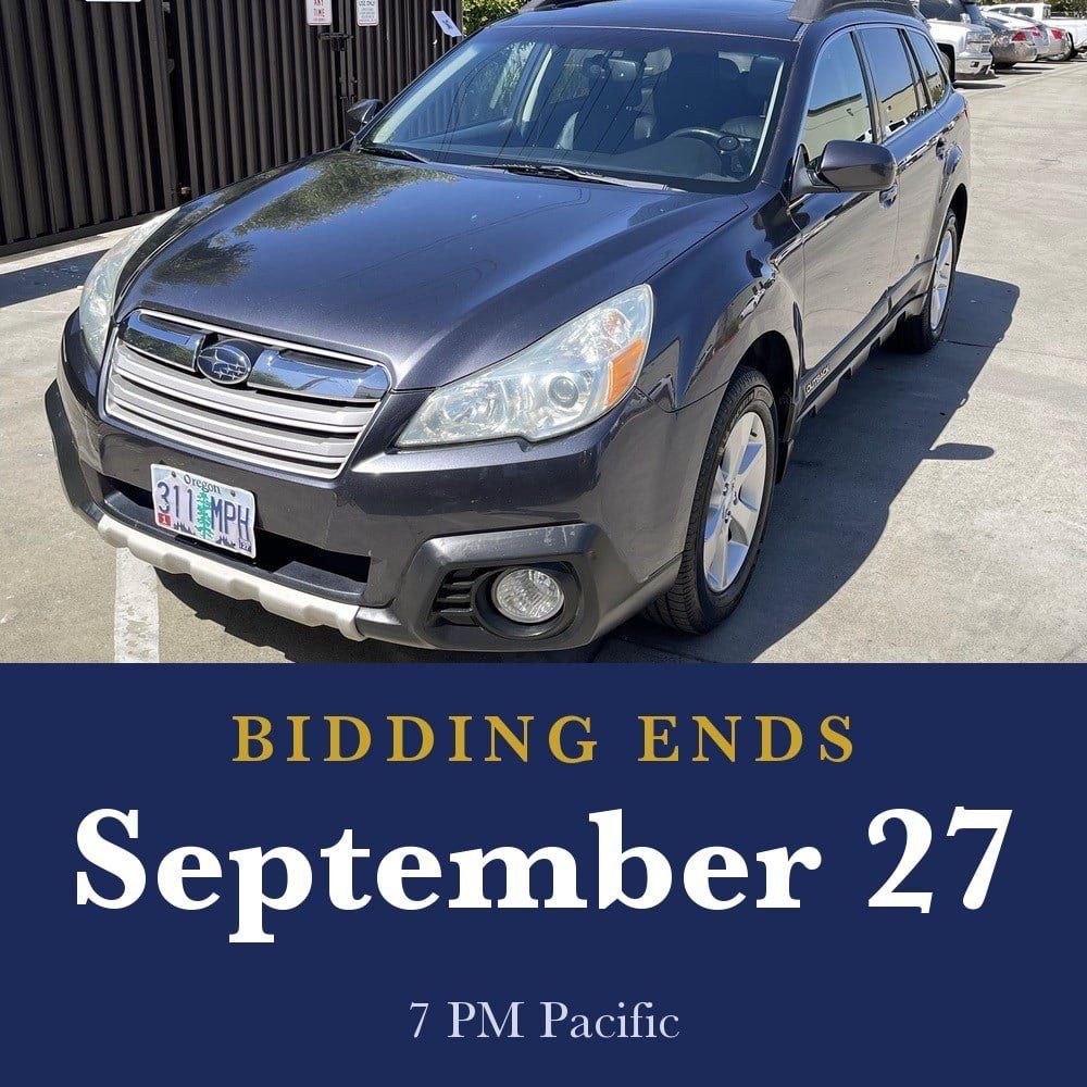 Placer Warehouse Auction: 2013 Subaru Outback, Leica, Sterling & Fine Art