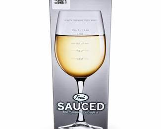 Fred Sauced 12-Ounce Crystal Wine Glass