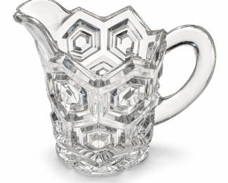 Dalzell, Gilmore & Leighton Hexagonal Bull’s Eye Creamer