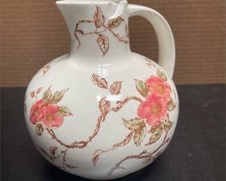 Nasco Springtime Floral Ceramic Pitcher (3/4)