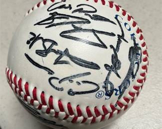Oakland Athletics Facsimile Signature Souvenir Baseball (4/6)