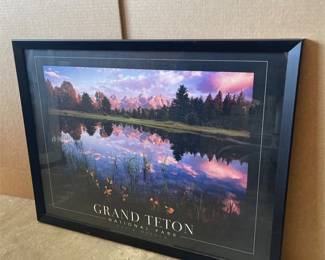 David Muench Grand Teton National Park Framed Poster (3/4)
