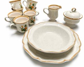 Mikasa Garden Club Tableware with Petunias Cups