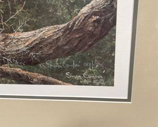 Simon Combes “Manyara Afternoon” Framed Limited Edition Print (3/5)