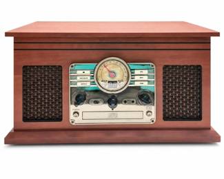 Victrola VTA-200B 6-in-1 Bluetooth Music Center