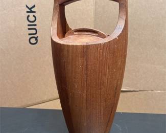 Dansk Congo Teak Ice Bucket with Lid (2/5)
