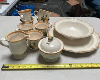 Mikasa Garden Club Tableware with Petunias Cups (6/6)