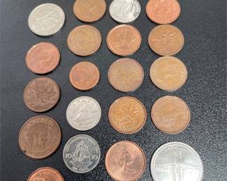 Assorted Canadian and World Coin Collection