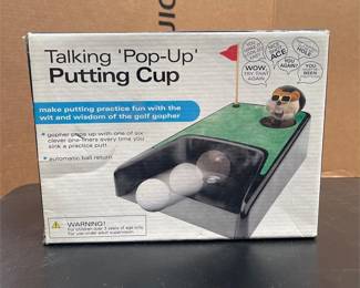 E & B Giftware Talking Pop-Up Gopher Putting Cup (2/5)