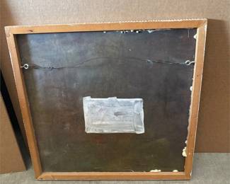 Signed Modernist Painting of a Seated Woman (5/5)