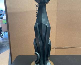 Universal Statuary Cubist Cat Sculpture (2/5)