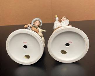 Andrea by Sadek Pastoral Porcelain Figurines, No. 7893 (3/3)