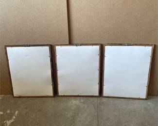 Gig Goodenow Siamese Cat Prints, Three Framed (6/6)
