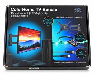 Tzumi AuraLED ColorHome TV Bundle, Model 8307