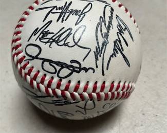 Oakland Athletics Facsimile Signature Souvenir Baseball (2/6)