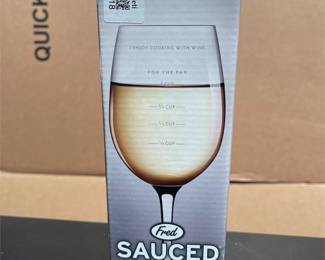 Fred Sauced 12-Ounce Crystal Wine Glass (2/4)