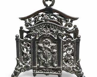 Bradley & Hubbard No. 3570 Cast Metal Letter Holder
