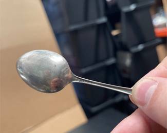 Four Sterling Silver Souvenir Spoons, 55 Grams (3/4)